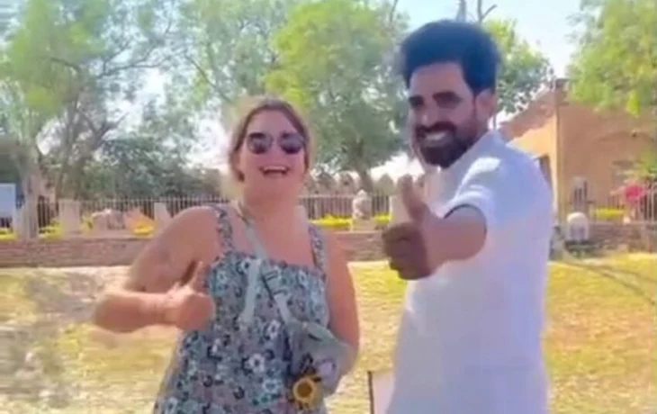 В Индии россиянку подставили при съемке скандального видео