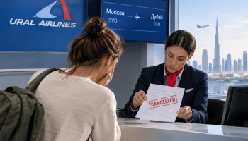 Из-за отмены рейсов в Дубай туристка потеряла 60 тысяч рублей