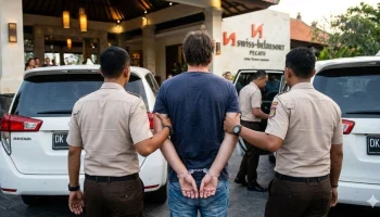 Российский турист нагнал страху на отдыхающих в отеле на Бали