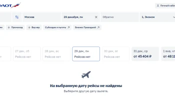 Туристы рискуют до января не улететь из Владивостока в Москву