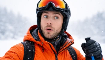 Приехавшим за экстримом в горы Сочи туристам пришлось стать акробатами