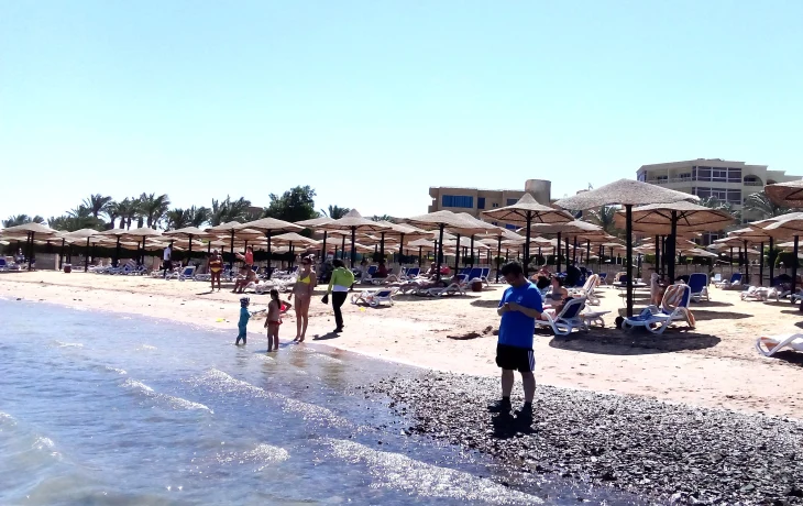 Туристов в Хургаде обеспокоил цвет моря: пляжи стали красными