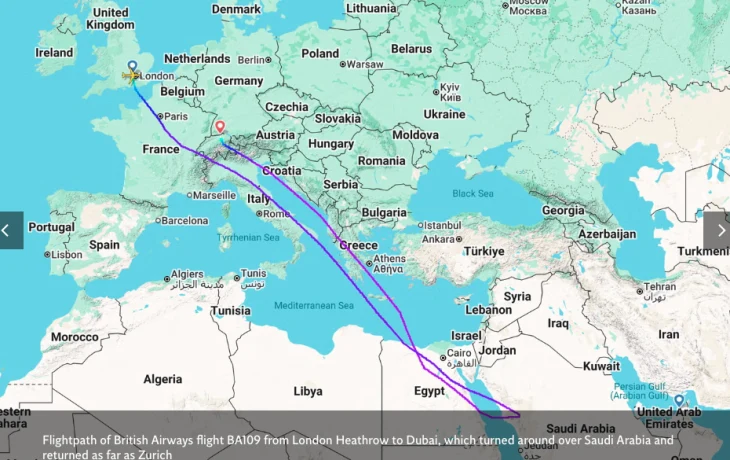 British Airways, Singapore Airlines и еще ряд авиакомпаний отменили ближайшие рейсы в Дубай British Airways, Singapore Airlines и еще ряд авиакомпаний отменили ближайшие рейсы в Дубай