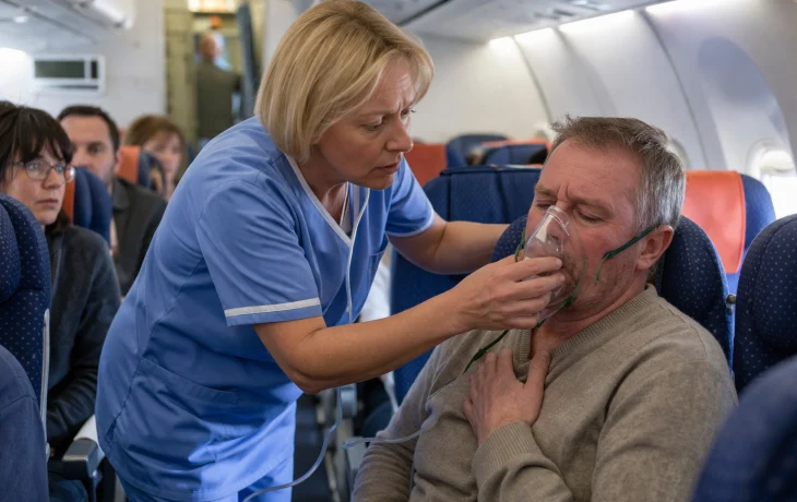Медсестра спасла пассажира с приступом на борту рейса Москва – Ставрополь Медсестра спасла пассажира с приступом на борту рейса Москва – Ставрополь