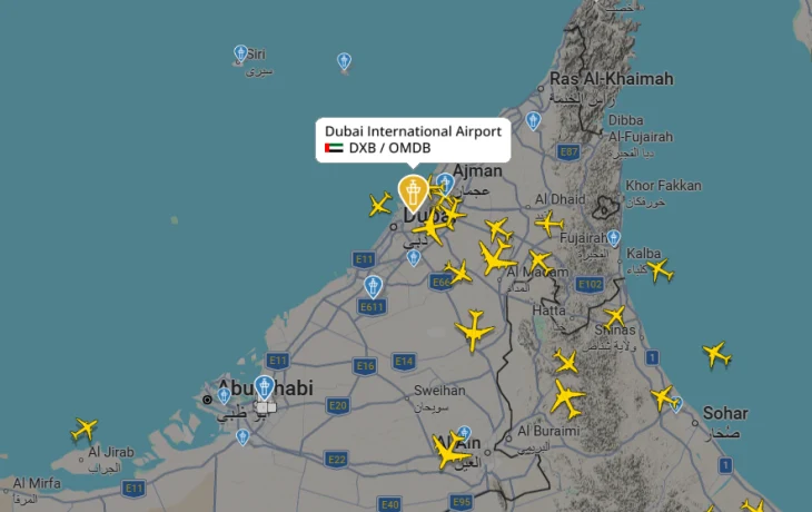 В аэропорту Дубая дважды эвакуировали туристов на подземный уровень