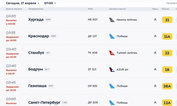 &laquo;Сидим в самолете с 7 утра&raquo;: туристы не могут вылететь из Москвы