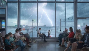 Потоп в Дубае привел к задержкам и отменам сотен рейсов