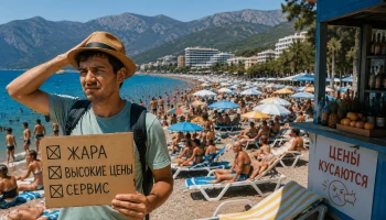 Слишком жарко, вода мутная&hellip; Какие претензии туристы предъявляют к черноморским курортам