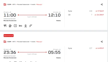 Из-за мазута на поездах в Анапу приехало вдвое меньше туристов