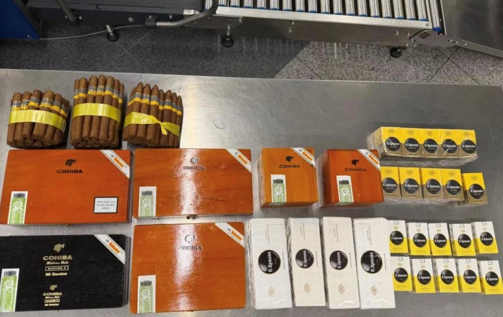 Таможенники снова задержали в Шереметьево любителя дорогих кубинских сигар