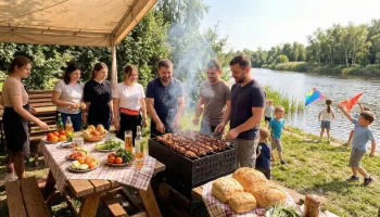 Штрафы за шашлык в 2026 году: правила жарки на даче, в городе и в лесу