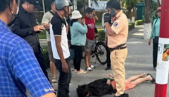 Российский турист устроил ДТП во Вьетнаме и напал на полицейского