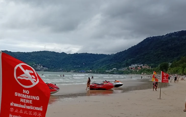 До Пхукета дотянулось дыхание тайфуна «Калмаэги» До Пхукета дотянулось дыхание тайфуна «Калмаэги»