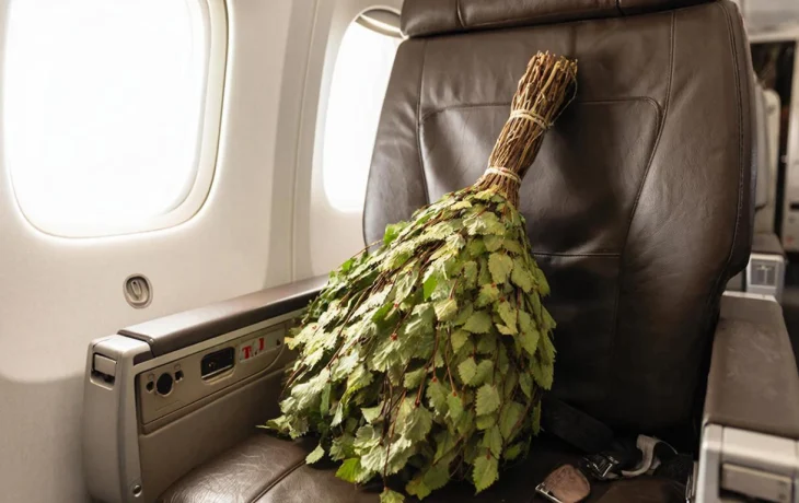 Банный веник, палатка и безмен: что необычного забывали пассажиры на борту &laquo;России&raquo;