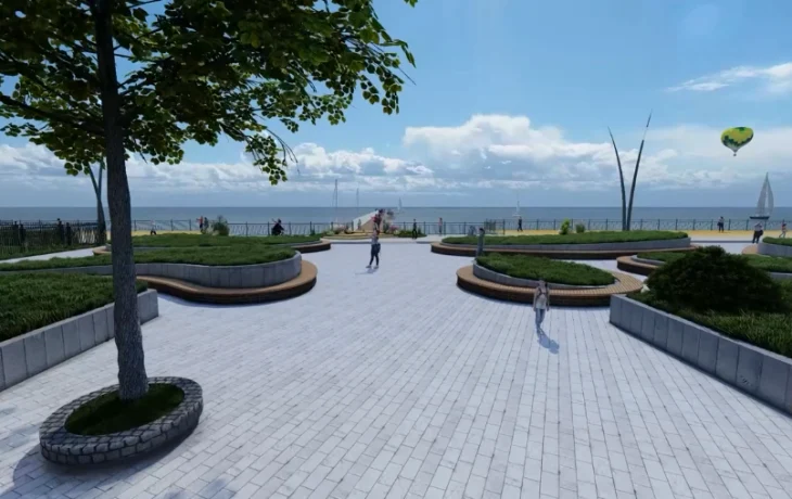 Туристам в Зеленоградске скамейки заменили на «стоячие лежаки» Туристам в Зеленоградске скамейки заменили на «стоячие лежаки»