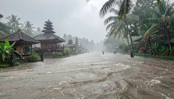 Одним весело, другим страшно: как туристы на Бали пережили очередной потоп