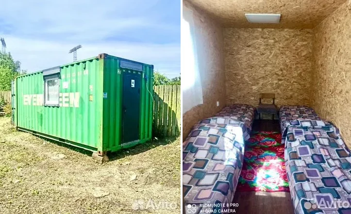На берегу Балтийского моря предлагают пожить в контейнере за 500 рублей в сутки На берегу Балтийского моря предлагают пожить в контейнере за 500 рублей в сутки