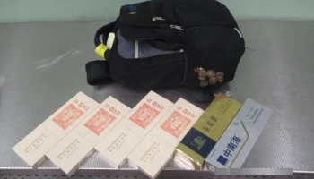 Двух китайских туристов с чемоданом сигарет задержали в Кольцово