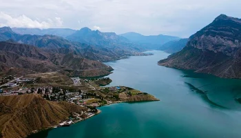 Туристов пугает наводнение в Дагестане Туристов пугает наводнение в Дагестане