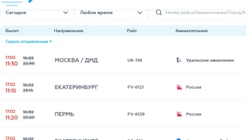 Из-за ночного &laquo;ковра&raquo; в аэропорту Сочи задержки до 16 часов