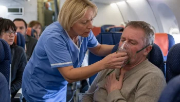 Медсестра спасла пассажира с приступом на борту рейса Москва &ndash; Ставрополь