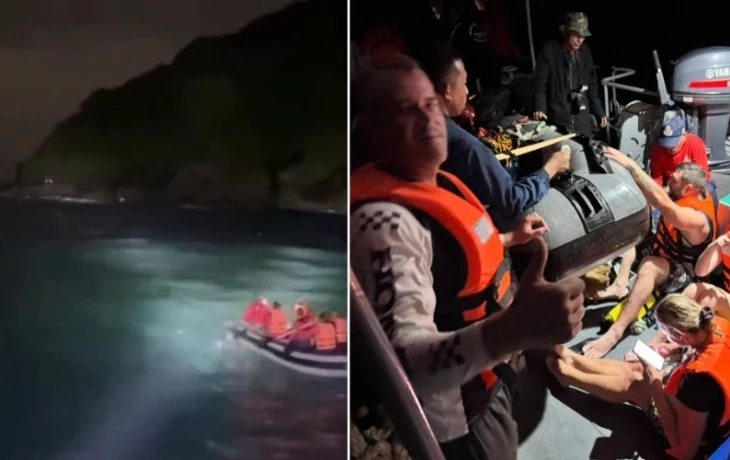 В Таиланде потерпевших кораблекрушение россиян спасли военные моряки В Таиланде потерпевших кораблекрушение россиян спасли военные моряки