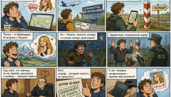 Россиянин пытался пешком уйти в Европу ради лучшей жизни и загадочной Кетрин Россиянин пытался пешком уйти в Европу ради лучшей жизни и загадочной Кетрин