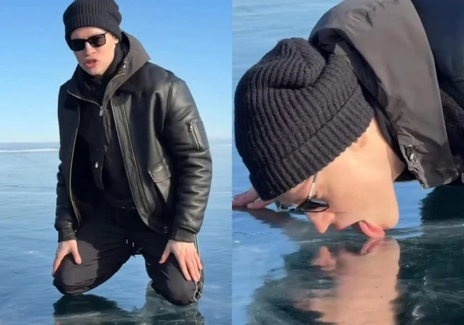 Shaman порадовался росту турпотока на Байкал после своего перформанса со льдом