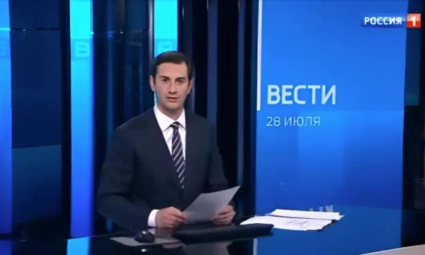 Денис Давыдов плавно перешел к роли ведущего дневных выпусков на российском телеканале Россия