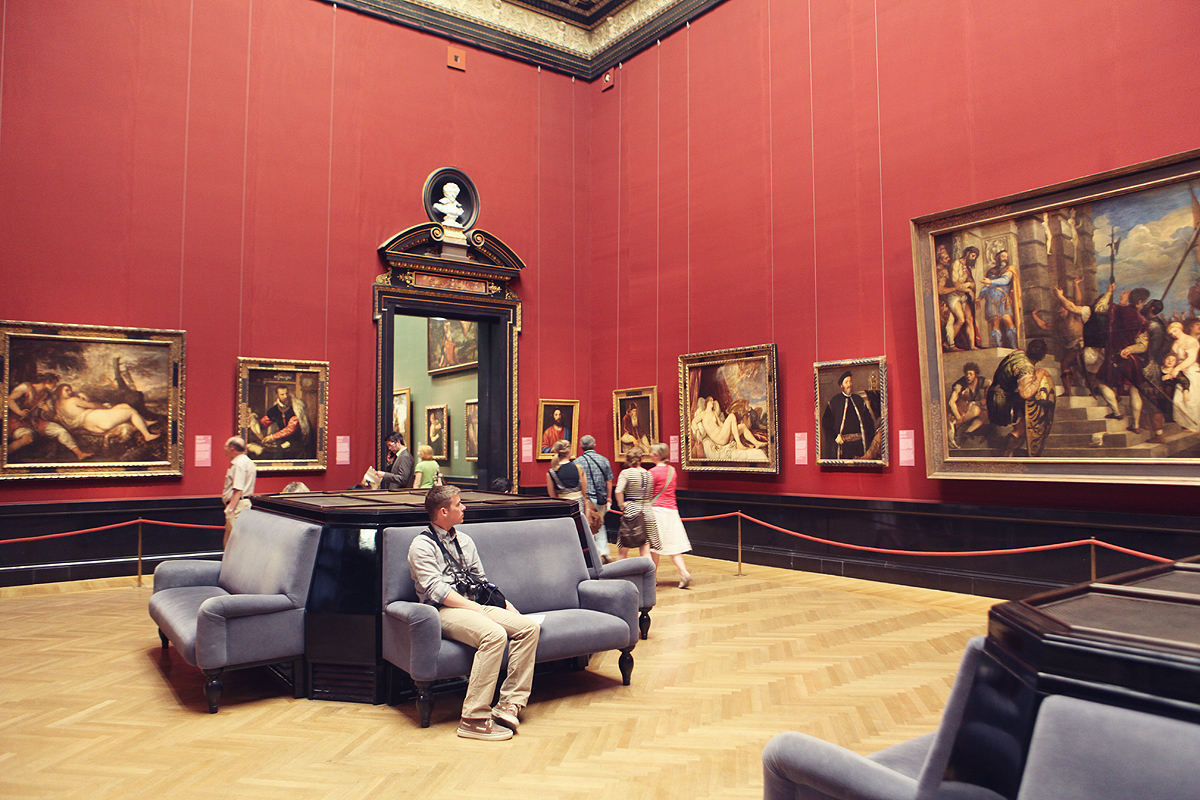 Картинная галерея в художественном музее на площади Марии Терезии Фото достопримечательностей Вены: Картинная галерея в художественном музее на площади Марии Терезии