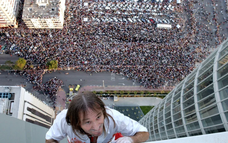 Ален Робер - французский человек-паук Ален Робер - французский человек-паук