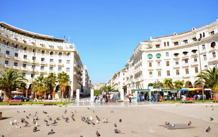 Обзор достопримечательностей Салоников, Греция Обзор достопримечательностей Салоников, Греция