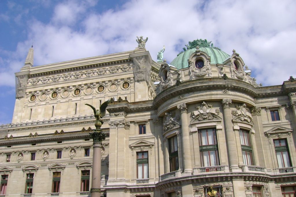 Парижская Опера Фото достопримечательностей Парижа: Парижская Опера