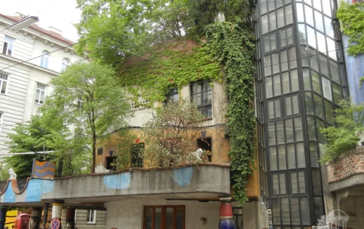 Вена - Австрия - Дом Хундертвассера с фото и картой Вена - Австрия - Дом Хундертвассера с фото и картой