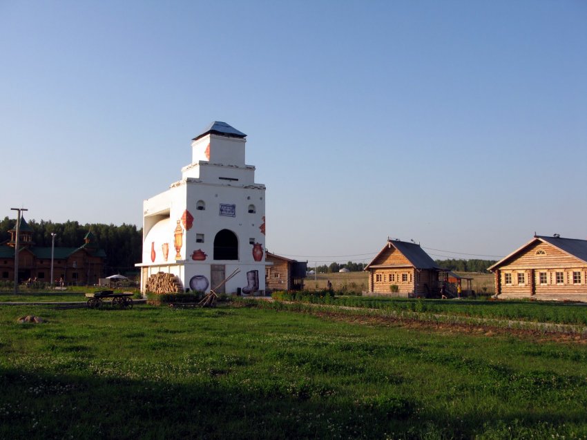 Русская чудо-печка из сказки Фото достопримечательностей Европейской части России: Русская чудо-печка из сказки