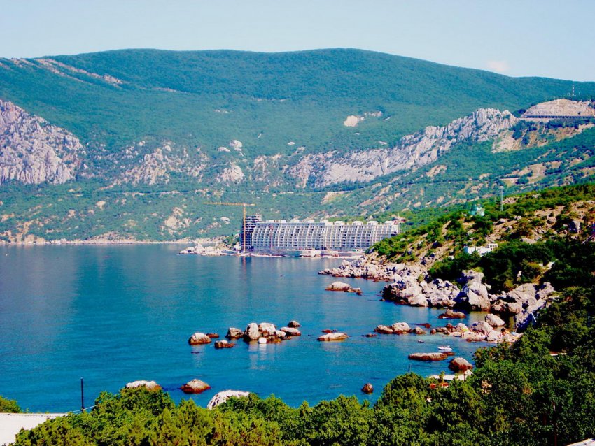 Бухта Ласли Фото достопримечательностей Крыма и ЮБК: Бухта Ласли