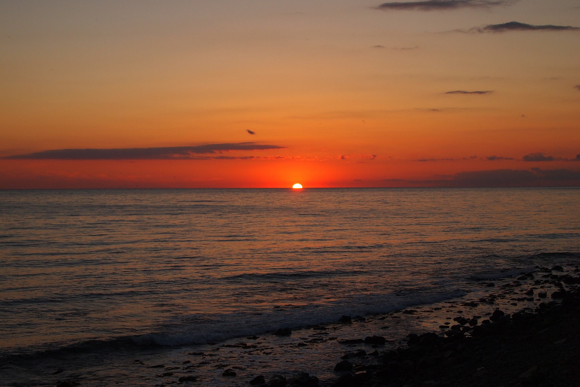 Анапа закат Фото достопримечательностей Кавказа и Черноморского побережья: Анапа закат