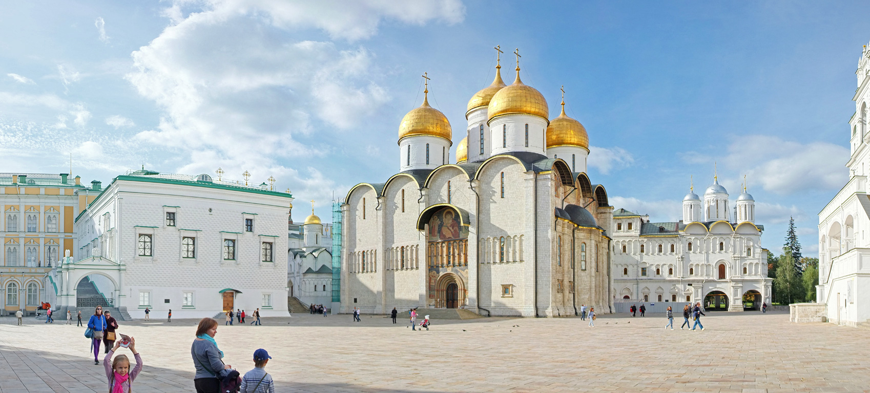 Соборная площадь Фото достопримечательностей Москвы и Подмосковья: Соборная площадь