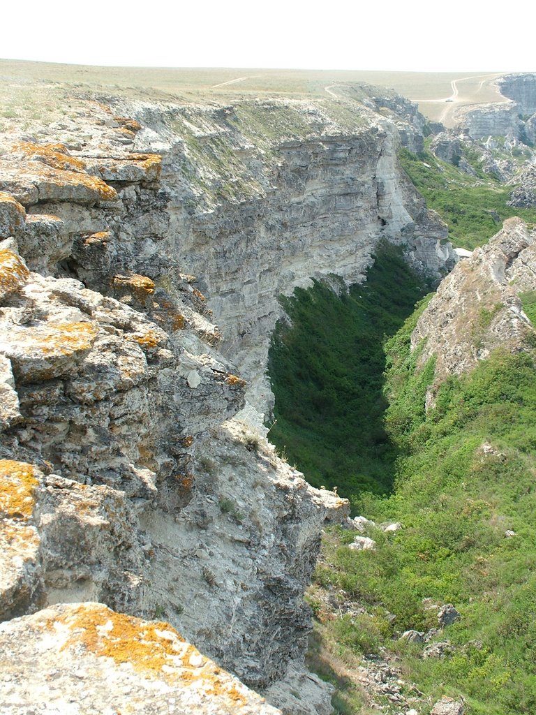 Джангульское оползневое урочище Фото достопримечательностей Крыма и ЮБК: Джангульское оползневое урочище