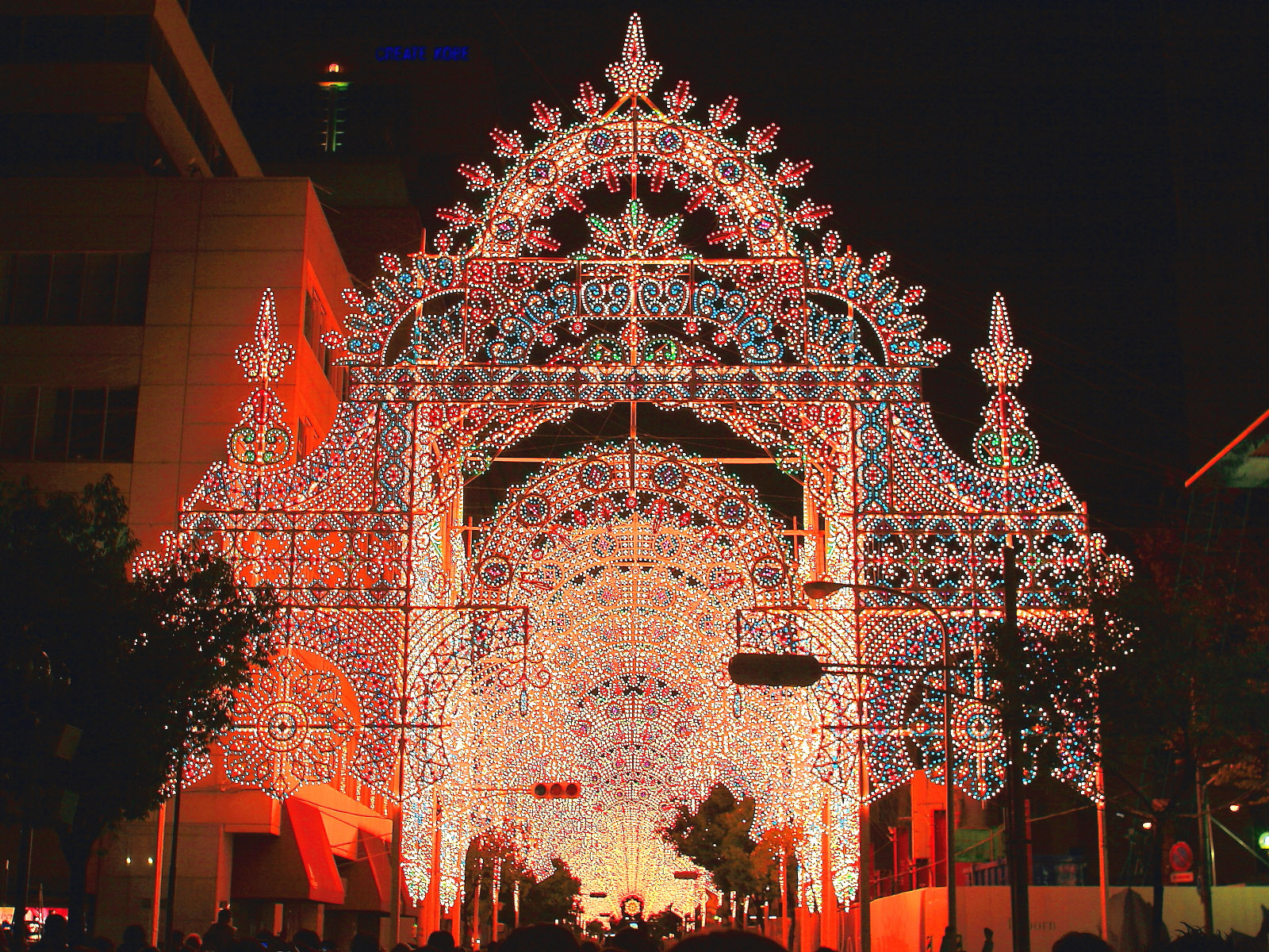 Новогодняя иллюминация в Китае Фото достопримечательностей других стран Европы: Новогодняя иллюминация в Китае