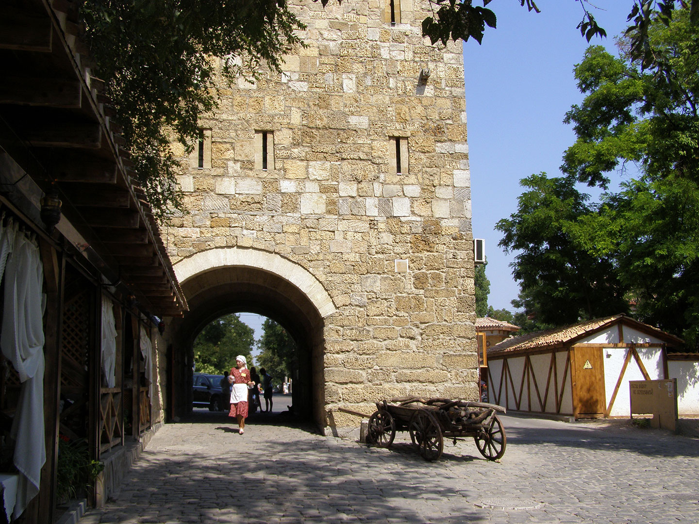 Ворота Текие Дервиш Фото достопримечательностей Крыма: Ворота Текие Дервиш